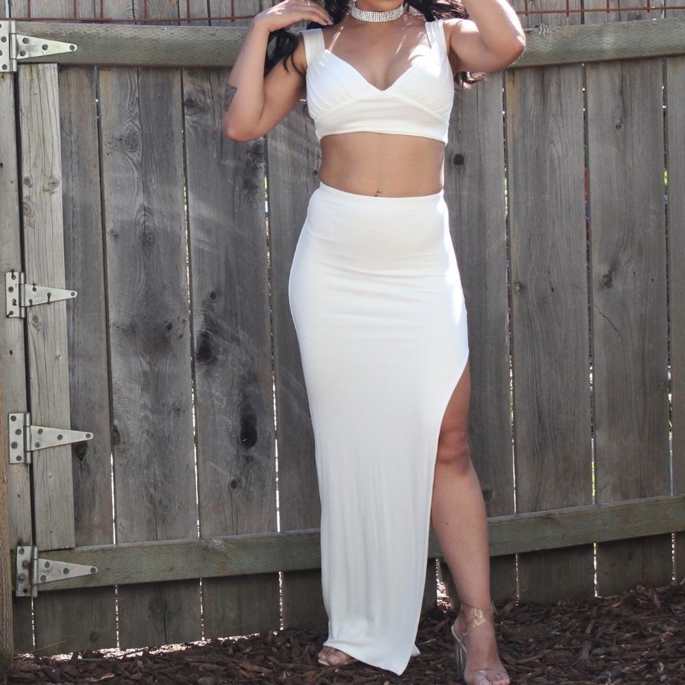 Naked Wardrobe Skirt Set